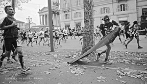 Mauro Franco, Le Marathon de Jean-Paul Charles, 2013, courtesy Sb Art