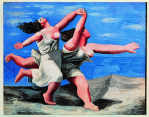 Pablo Picasso Deux femmes courant sur la plage (La course) [Due donne che corrono sulla la spiaggia (La corsa)], 1922
