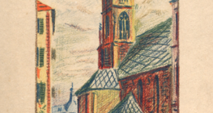Egon Schiele, Kirke von Bozen, 1906