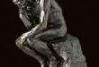 Auguste Rodin Il pensatore, dimensione originale