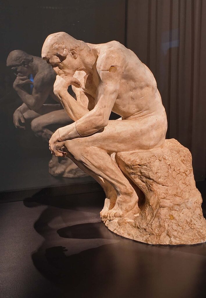 Il pensatore modello medio, 1880, Parigi Musée Rodin - Ph Diana Cicognini
